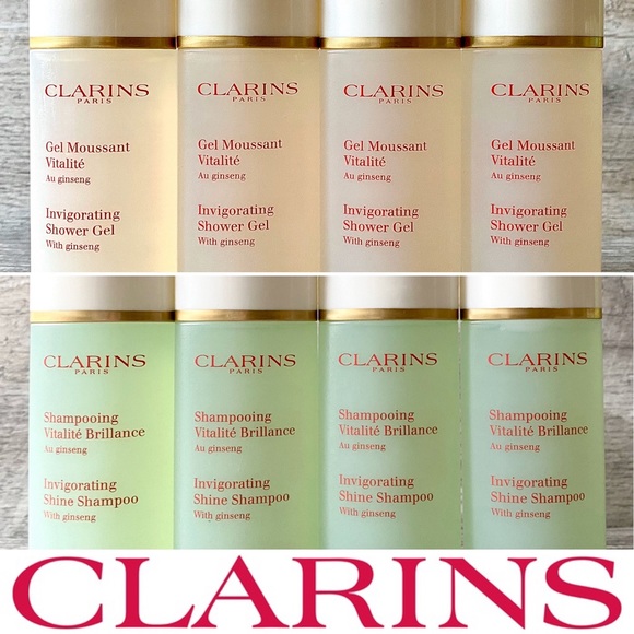 Clarins Bath & Body Clarins Shower Gel Shampoo 8 Pc Bath Set Poshmark